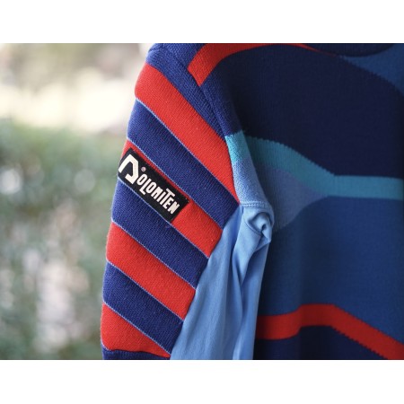 MAGLIONE SCI  IMBOTTITURE VINTAGE  '80 tg.L Pull Dolomiten