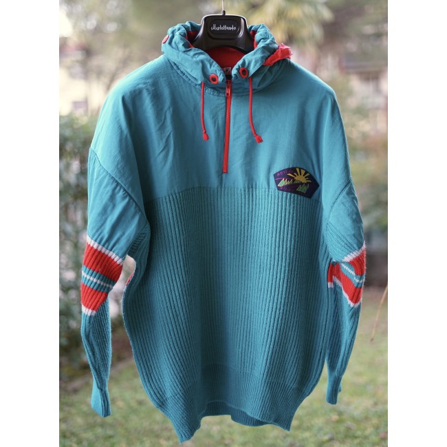 MAGLIONE GIUBBETTO SCI LANA VINTAGE   tg.52...