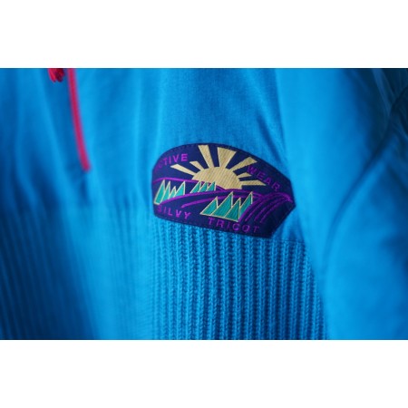 MAGLIONE GIUBBETTO SCI LANA VINTAGE   tg.52 Silvy Tricot
