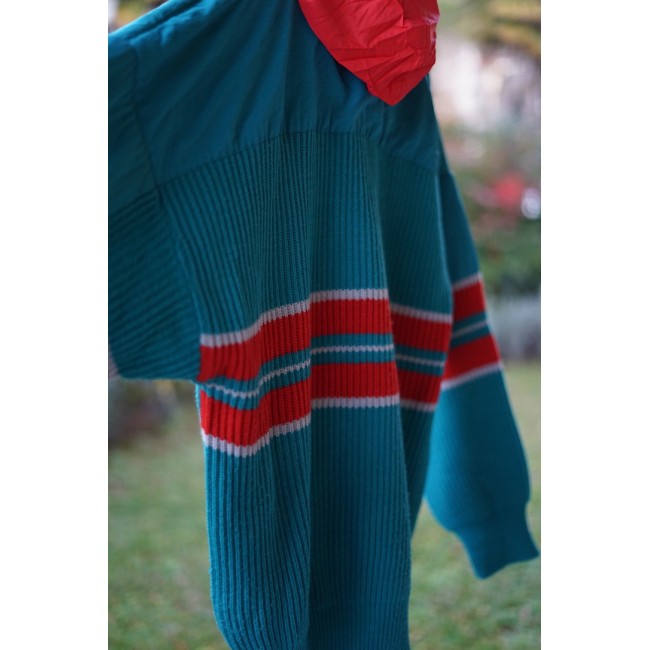 MAGLIONE GIUBBETTO SCI LANA VINTAGE   tg.52...
