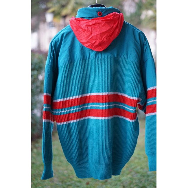 MAGLIONE GIUBBETTO SCI LANA VINTAGE   tg.52...