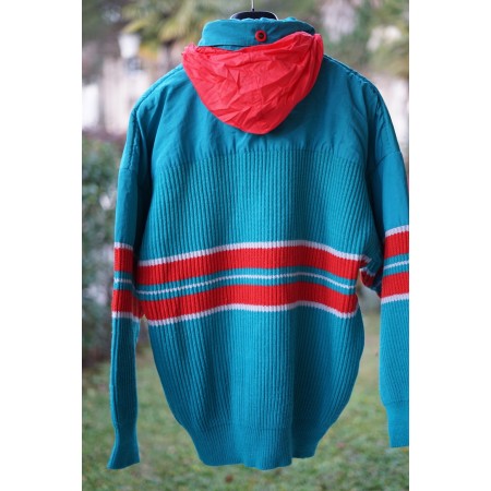 MAGLIONE GIUBBETTO SCI LANA VINTAGE   tg.52 Silvy Tricot
