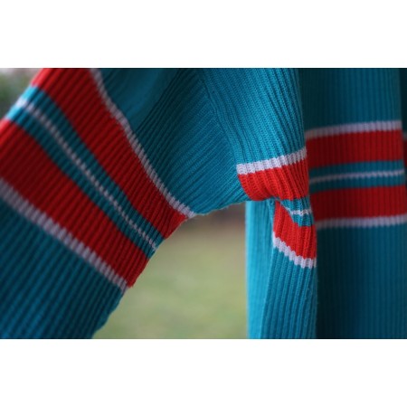 MAGLIONE GIUBBETTO SCI LANA VINTAGE   tg.52 Silvy Tricot