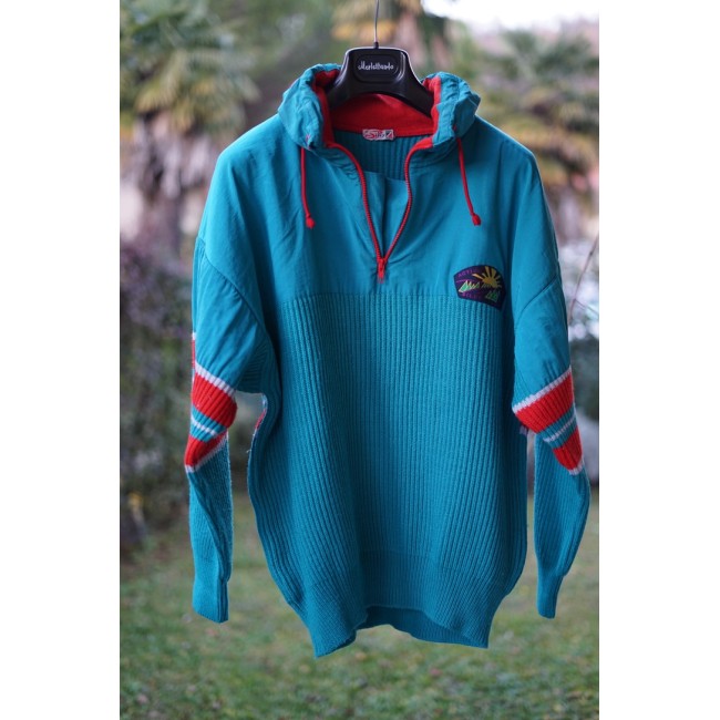 MAGLIONE GIUBBETTO SCI LANA VINTAGE   tg.52...