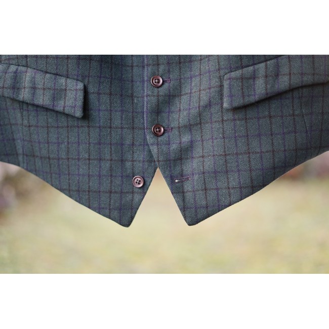 GILET UOMO Vintage Tg. 54 circa Swaine Adeney...