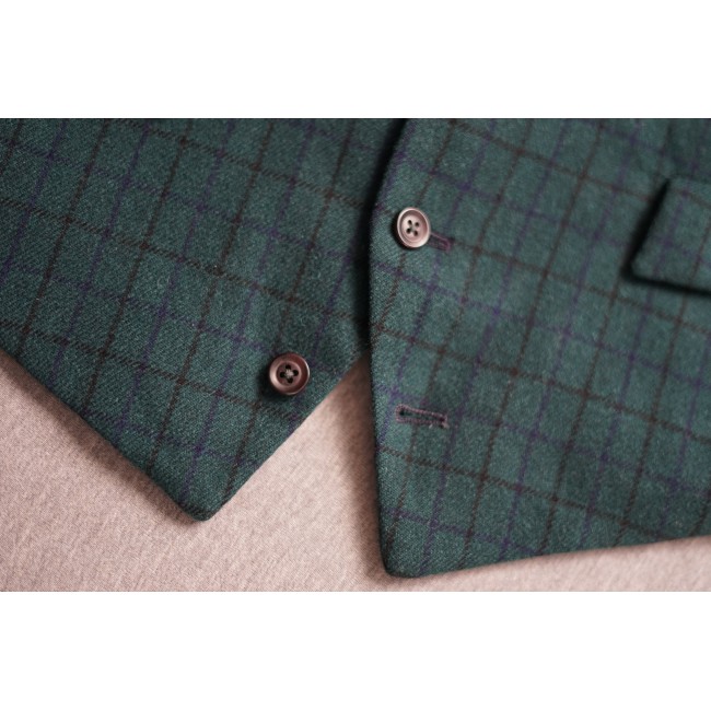 GILET UOMO Vintage Tg. 54 circa Swaine Adeney...