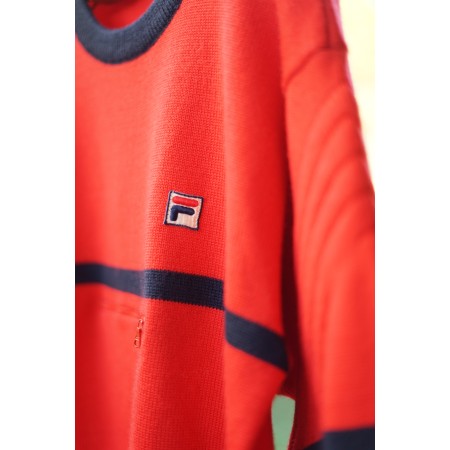 MAGLIONE SCI  IMBOTTITURE VINTAGE  '80 tg.50  Fila