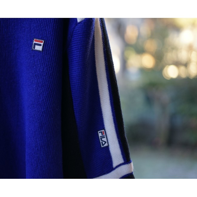 MAGLIONE SCI  IMBOTTITURE VINTAGE  '80 tg.52  Fila