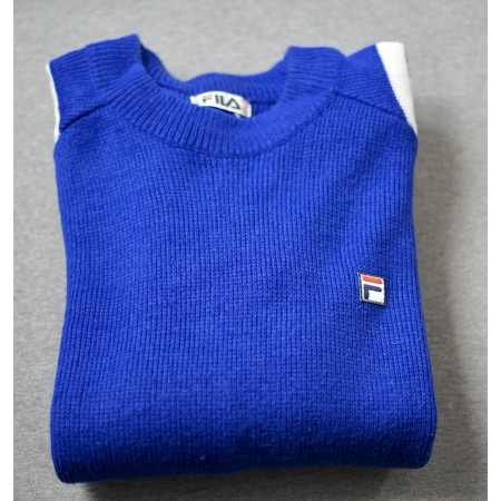 MAGLIONE SCI  IMBOTTITURE VINTAGE  '80 tg.52  Fila