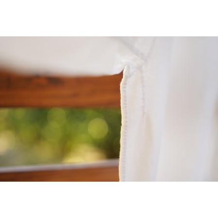 ANTICA  CAMICIA DA NOTTE RICAMATA A MANO Monogramma