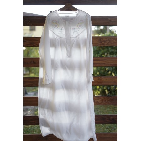 CAMICIA DA NOTTE RICAMATA  tg. 52  Sweet Sleep