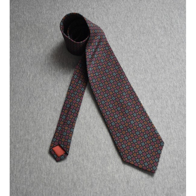 CRAVATTA  VINTAGE  seta 100% Roxy