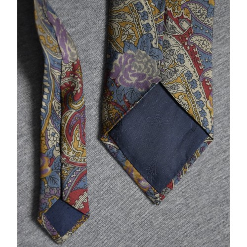 CRAVATTA  VINTAGE  seta 100% Becattini 2