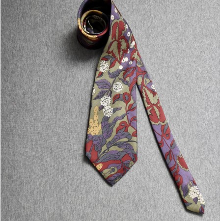 CRAVATTA  VINTAGE  seta 100% Becattini