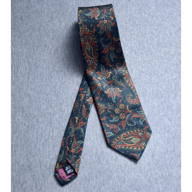 CRAVATTA  VINTAGE  seta 100% John Comfort