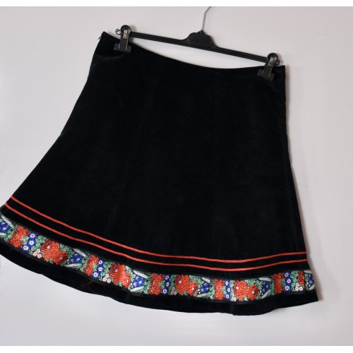 GONNA VINTGE STILE TIROLESE tg. 48 it. Velluto