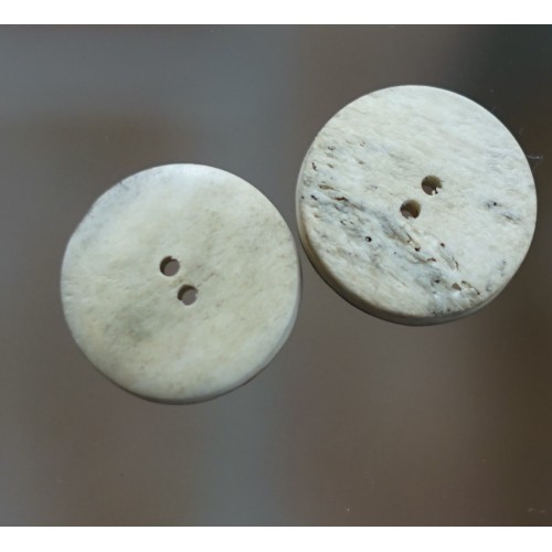 2 BOTTONI GRANDI  STILE TIROLESE 2,8 cm 2