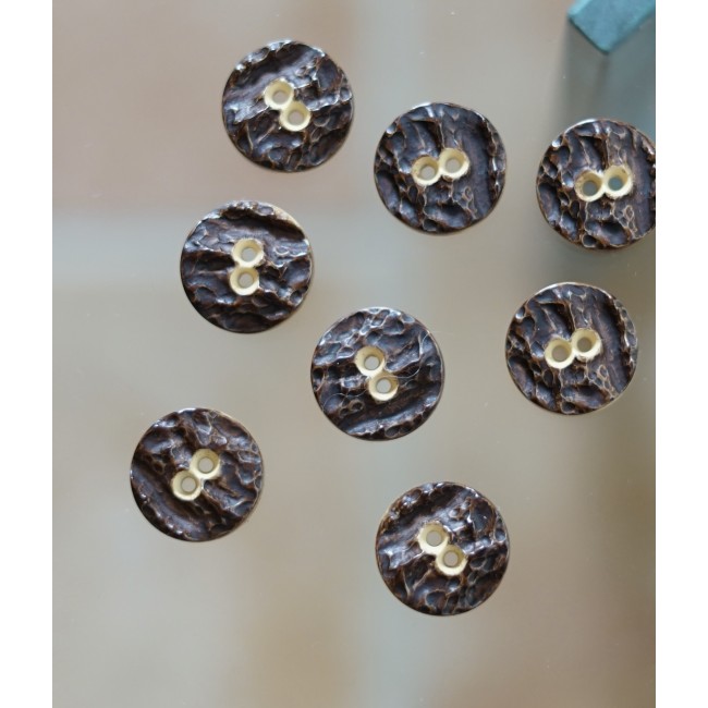 SET 8 BOTTONI   STILE TIROLESE 2 cm