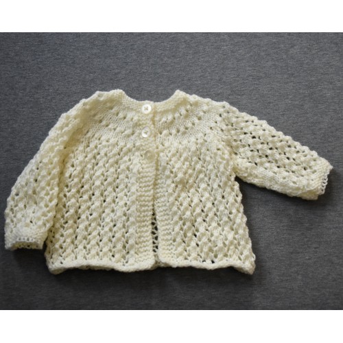 GOLFINO  REALIZZATO A MANO 0/3 mesi