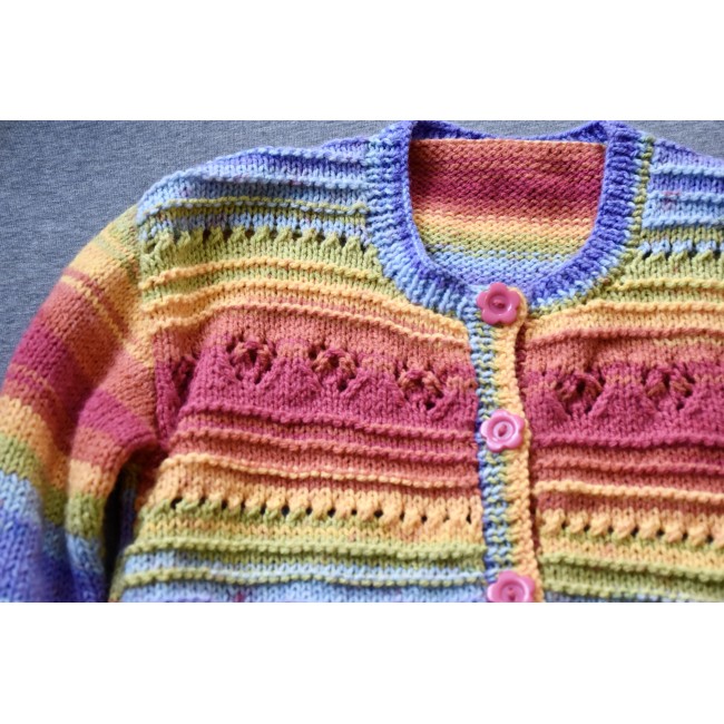 GOLFINO A MANO LANA VINTAGE  tg. 8/10 anni