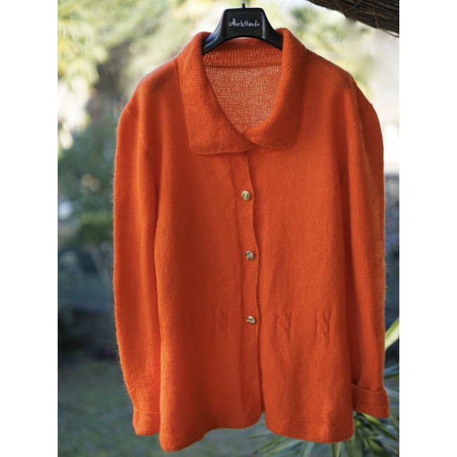 MAGLIA GOLFINO CARDIGAN tg.46 it.  realizzato a...