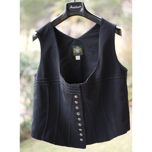 GILET CORPETTO NERO TIROLESE Tg 58 it Hammersachmid