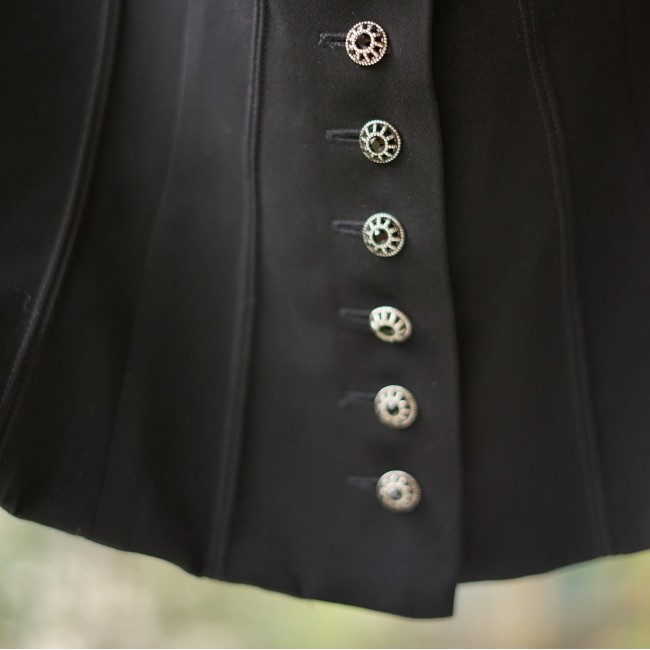 GILET CORPETTO NERO TIROLESE Tg 58 it...