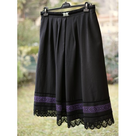 GONNA VINTGE STILE TIROLESE tg. 48 it. mistolana Alphorn