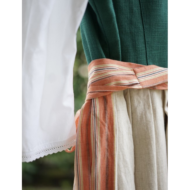 ABITO STILE TIROLESE  tg. 46/48 it.  Rose Dirndl