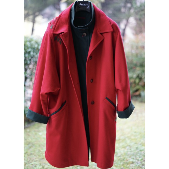 CAPPOTTO TIROLESE Tg. 46de / 50/52 it. DONNA...