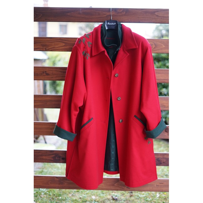 CAPPOTTO TIROLESE Tg. 46de / 50/52 it. DONNA...