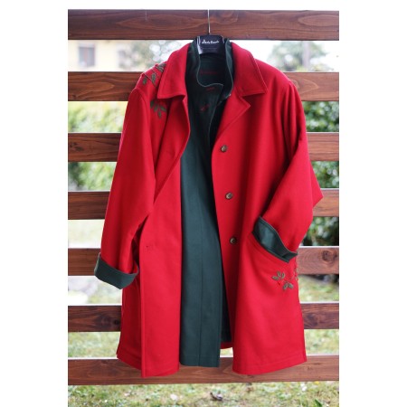 CAPPOTTO TIROLESE Tg. 46de / 50/52 it. DONNA Lodenfrey