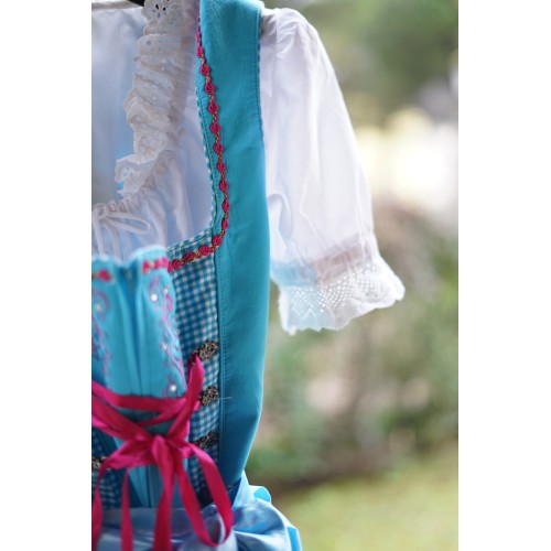 ABITO IN STILE TIROLESE DIRNDL  tg. 44 it. BAVARESE... 2