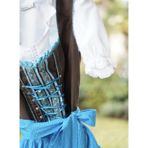 ABITO IN STILE TIROLESE DIRNDL  tg. 44 it. Spieth&Wensky 2