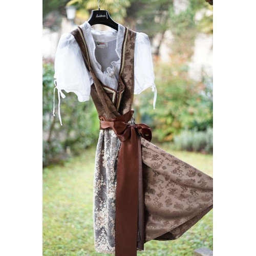 ABITO TIROLESE tg. 46/48 it.  Dirndl Hansi Trachten