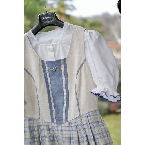 ABITO IN STILE TIROLESE tg. 46 it. + CAMICIA 2