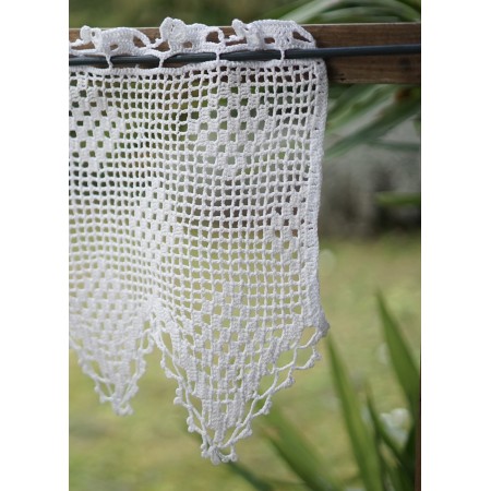 COPPIA TENDINE AD  UNCINETTO 37x30 cm