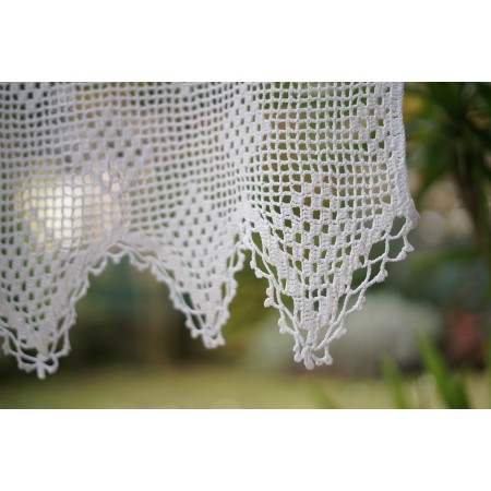COPPIA TENDINE AD  UNCINETTO 37x30 cm