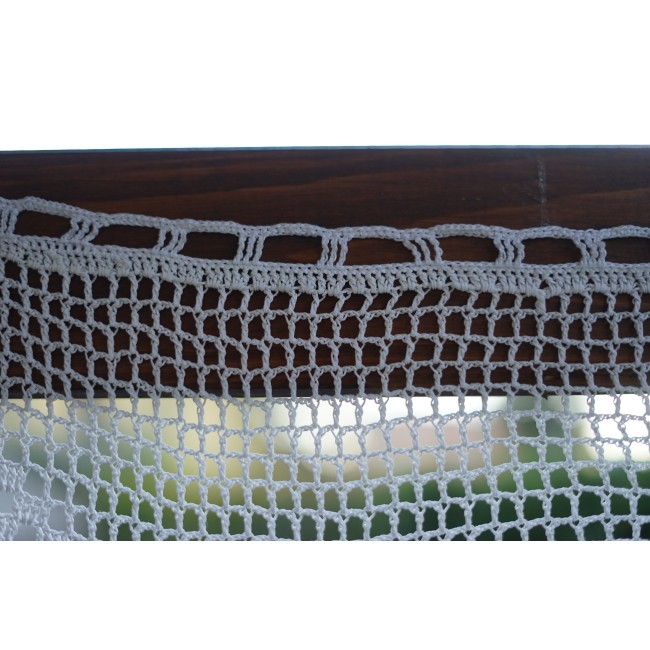 COPPIA TENDE  REALIZZATE UNCINETTO 75x65 cm...