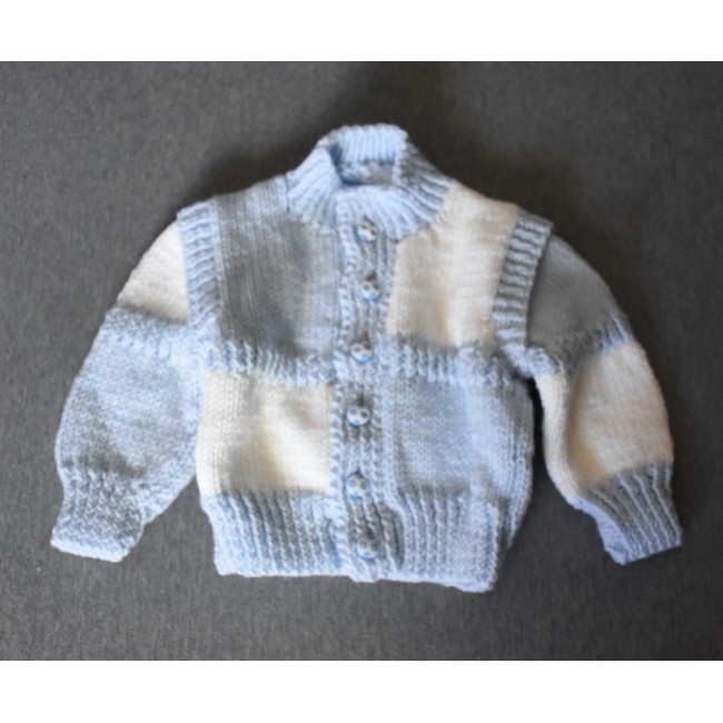 GOLFINO BAMBINO REALIZZATO A MANO 3/6 mesi circa