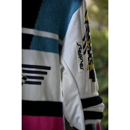 MAGLIONE SCI  IMBOTTITURE VINTAGE  '80 tg.50  Steffner