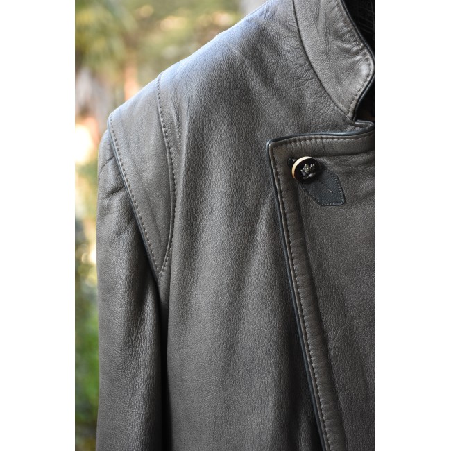 GIACCA GIACCONE TIROLESE tg 52  PELLE