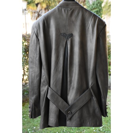 GIACCA GIACCONE TIROLESE tg 52  PELLE