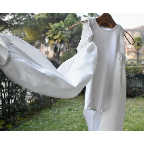 CAMICIA BODY STILE TIROLESE  tg M Zara