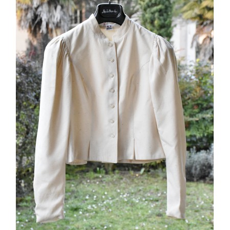 CAMICIA GIACCA SETA STILE TIROLESE  tg 44it Wiko Trachten