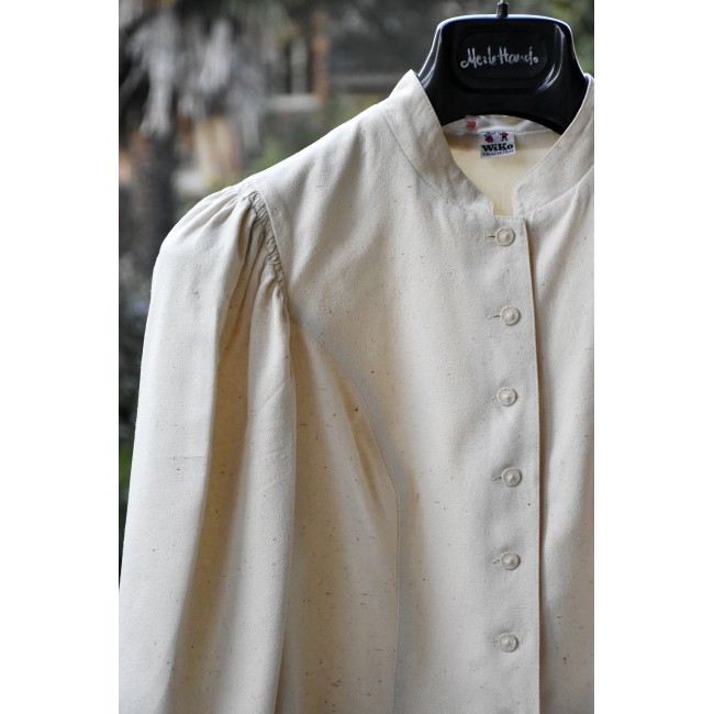 CAMICIA GIACCA SETA STILE TIROLESE  tg 44it...