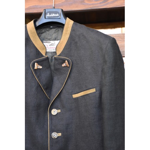 GIACCA IN LINO PELLE tg. 26 - 52 it. STILE TIROLESE... 2