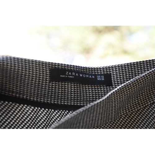 GONNA  PLISSETTATA tg XS Zara 2