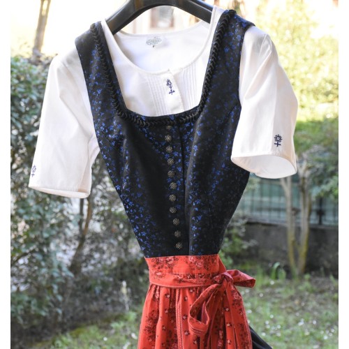 ABITO LUNGO IN STILE TIROLESE tg.  46 it. Dirndl 2