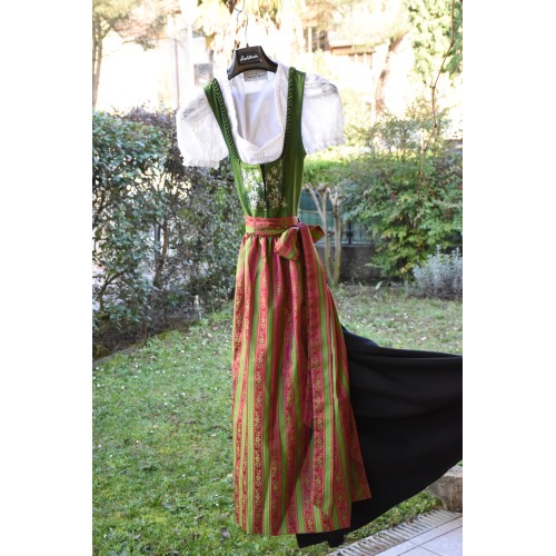 ABITO IN STILE TIROLESE tg. 34/36 it. Dirndl Heustroch